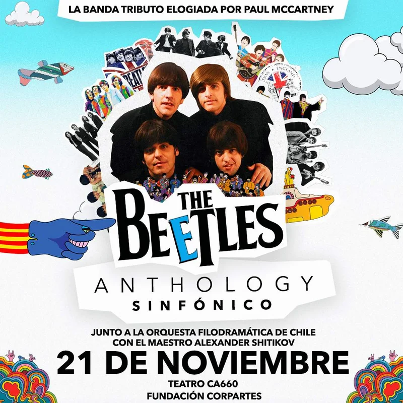 Entradas para The Beetles – ANTHOLOGY – Sinfónico
