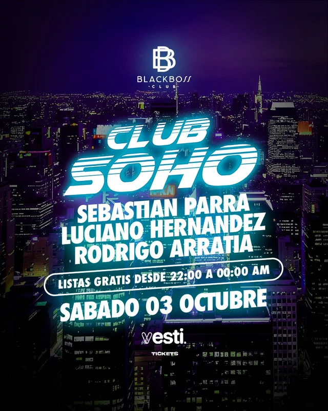 Club Soho 03 De Octubre
