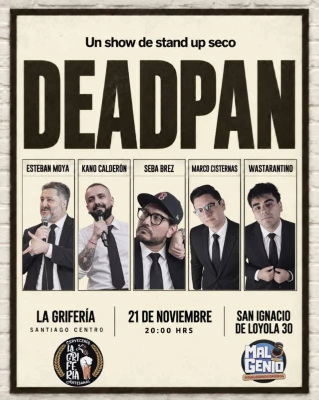 DEADPAN - Humor seco