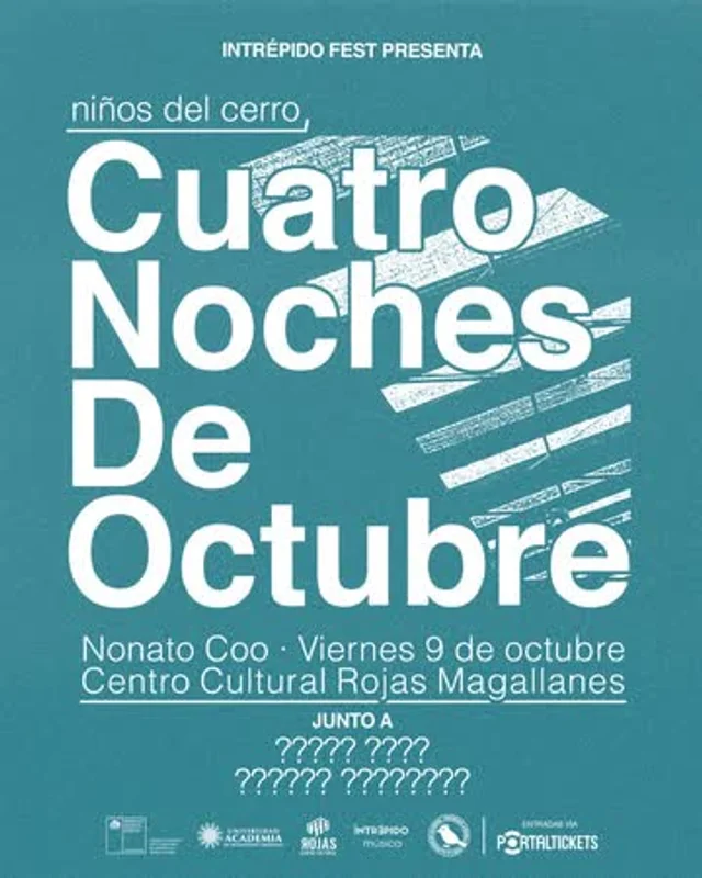 Nonato Coo - Día 1 - Ndc + Invitados - Intrépido Fest 2026 En Rojas Magallanes - 9 De Octubre