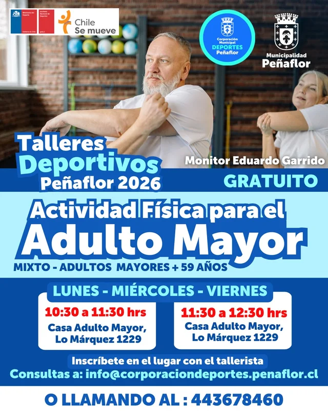 Taller de Actividad Física para el Adulto Mayor