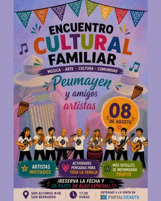 Evento Cultural Familiar Peumayen En Colegio Profesores San Bernardo