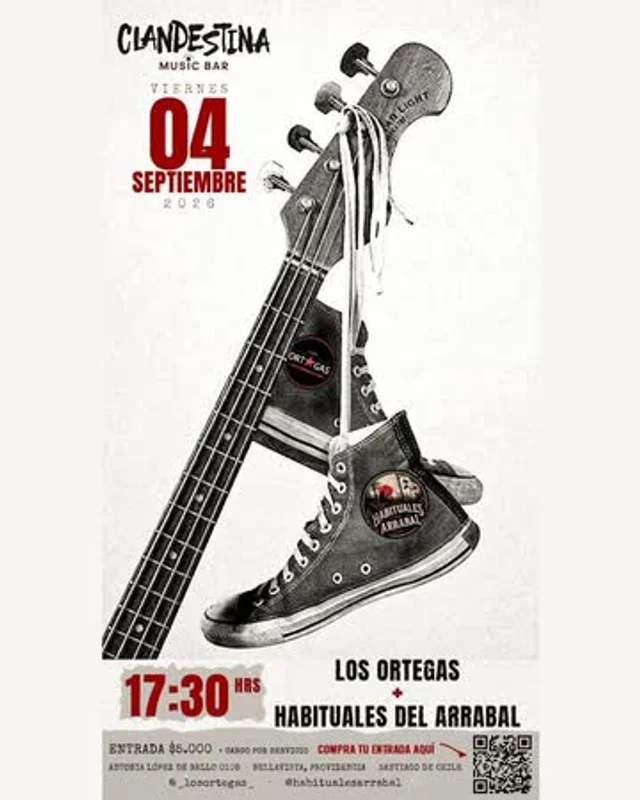 Los Ortegas + Habituales Del Arrabal En Vivo En Cocina Clandestina ⚡