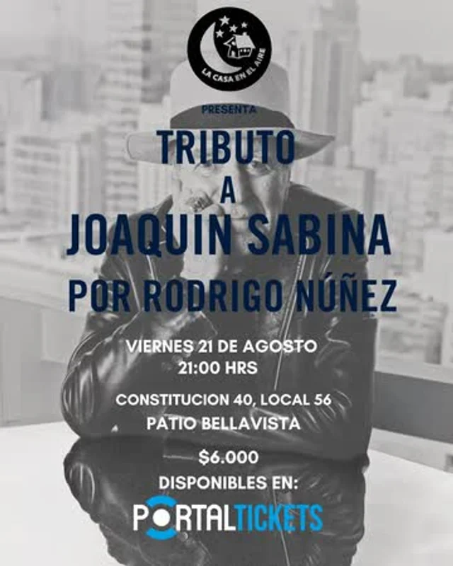 Tributo A Joaquin Sabina En La Casa En El Aire