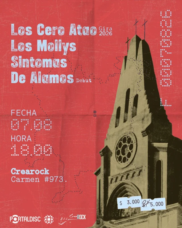 Los Cero Atao + Los Mollys + Sintomas + De Alamos En Crearock