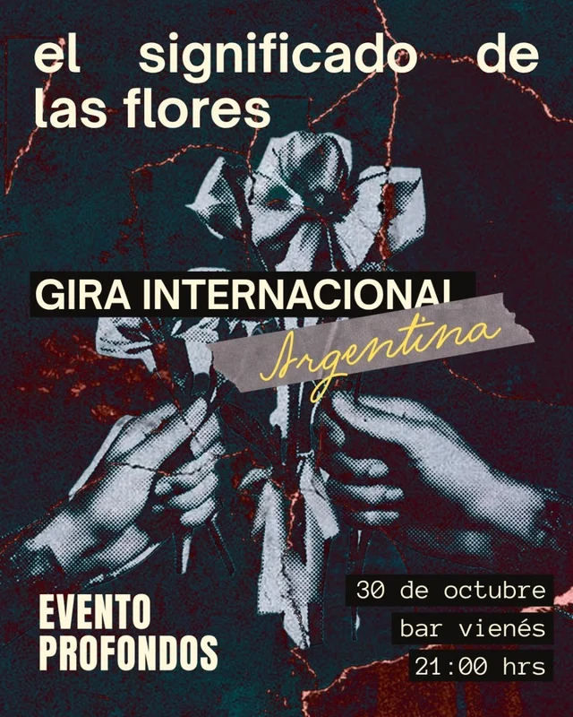 Profondos El Significado De Las Flores Gira Argentina En Bar Vienés, Viña Del Mar