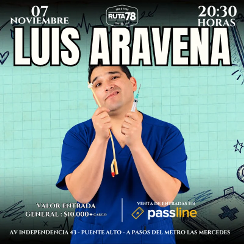 Luis Aravena en Ruta 78