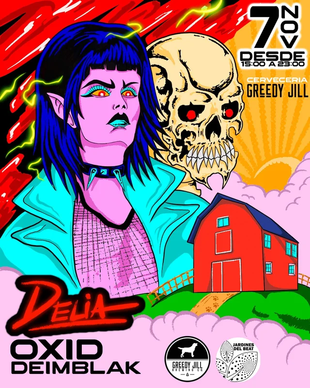 Delia en Jardines | Cervezería Greedy Jill