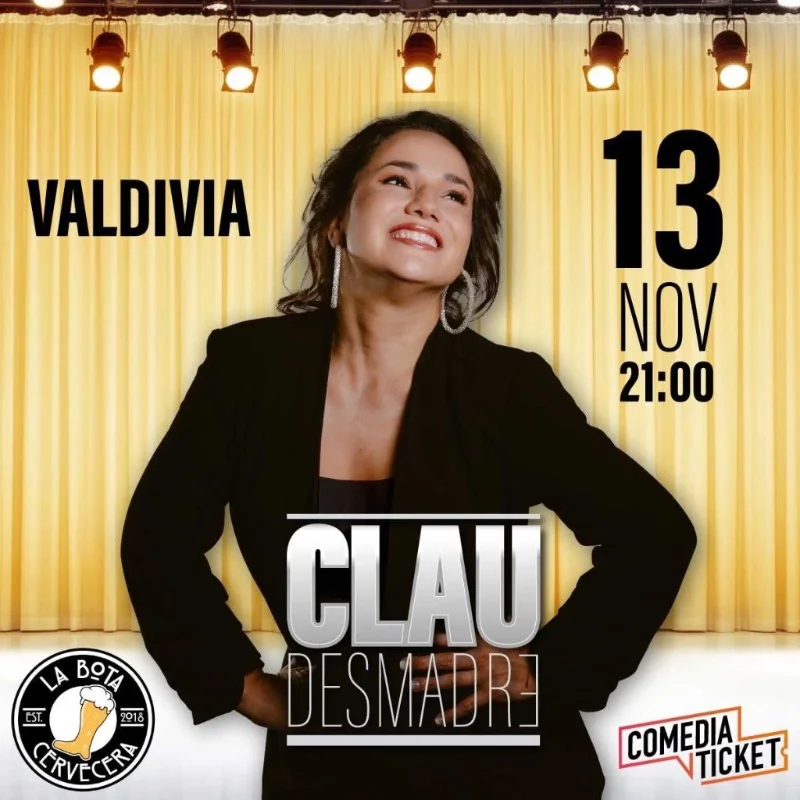 Clau Desmadre en VALDIVIA