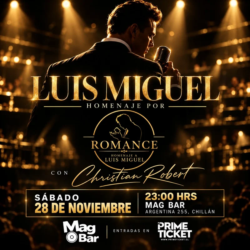 Luis Miguel Homenaje en Chillan