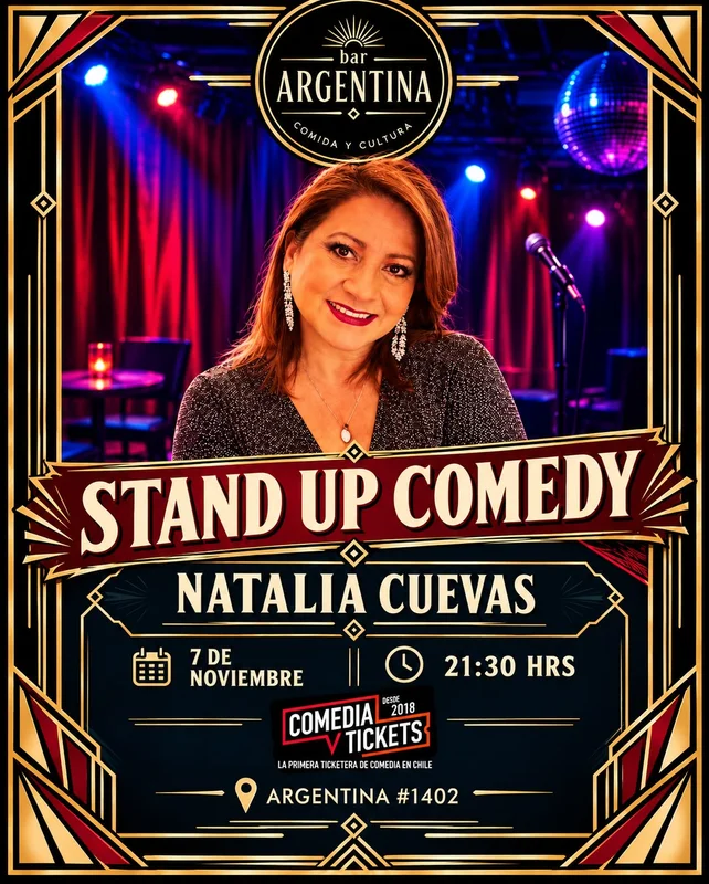 Natalia Cuevas en Bar Argentina