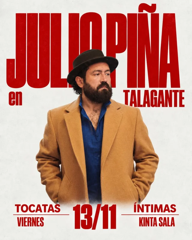 Julio Piña Íntima En La Kinta Sala, Talagante