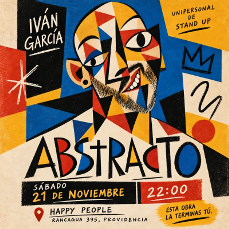Abstracto: Unipersonal de Stand up de Iván García