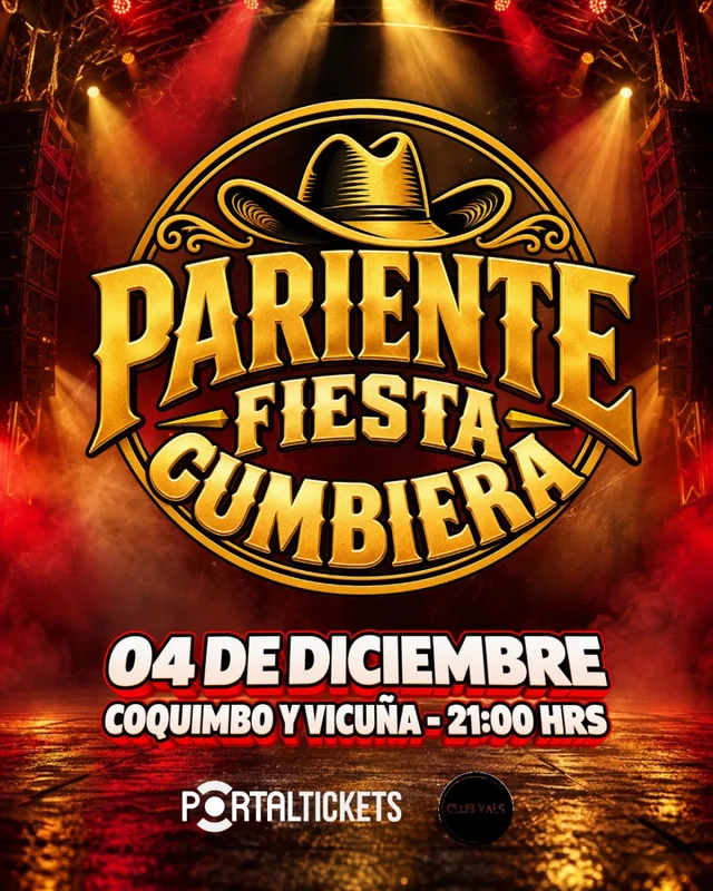 Pariente Fiesta Cumbiera - Club Vals- 4 De Diciembre