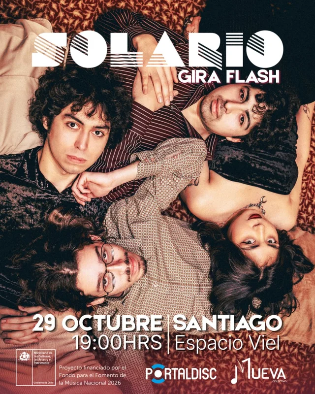 Solario En Espacio Viel - Gira Flash 2026