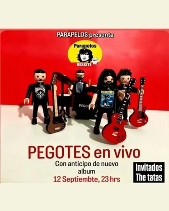 Pegotes + The Tatas En Parapelos