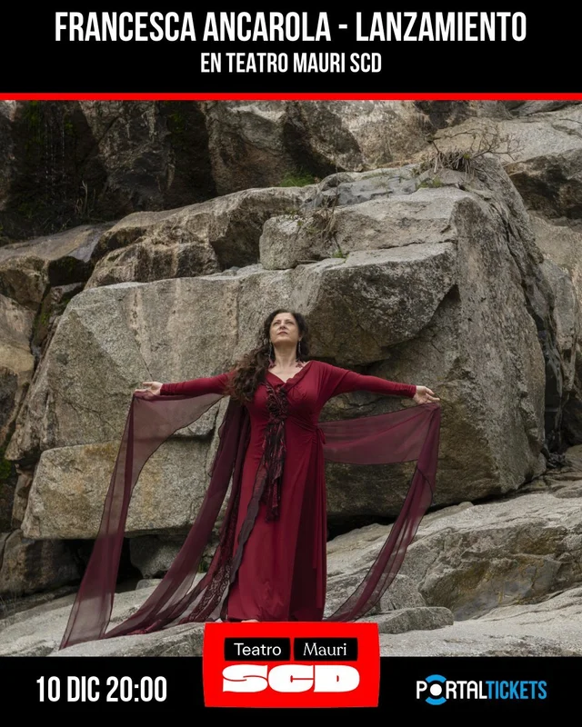 Francesca Ancarola - Lanzamiento Nuevo Álbum En Teatro Mauri Scd, Valparaíso