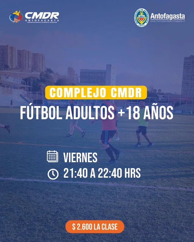 Taller Futbol +18 años | CDE