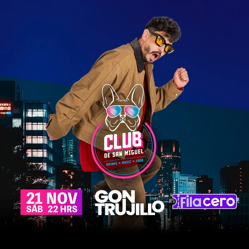 Gon Trujillo en Club de San Miguel