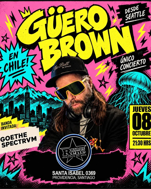 Güero Brown En Bar De René