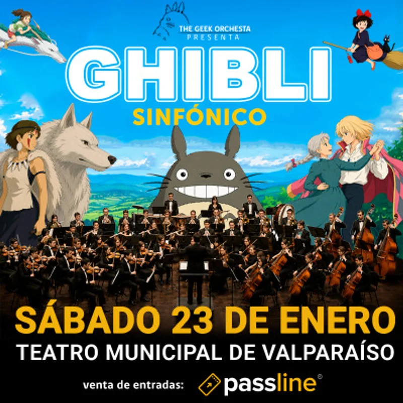 STUDIO GHIBLI SINFÓNICO - Teatro Municipal de Valparaíso