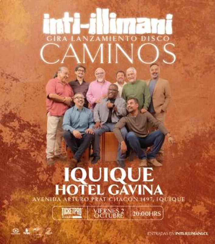 Inti-Illimani Gira Lanzamiento Disco Caminos - Iquique.
