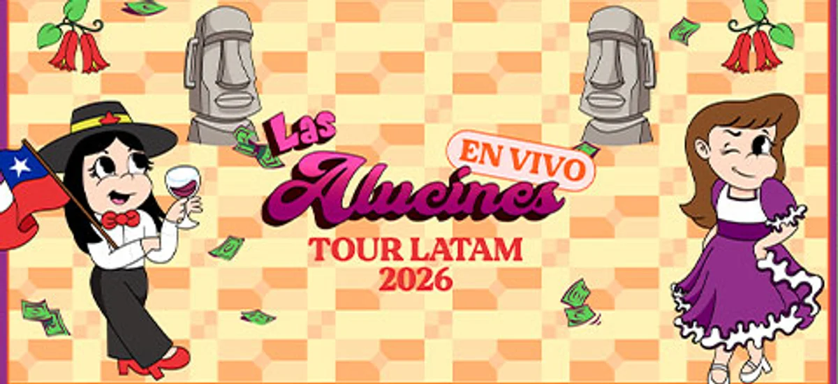 Las Alucines - Tu nuevo estilo de vida - Tour de latinoamérica 2026