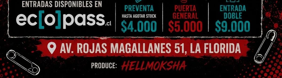 Punkin Hell Tributos A Eskorbuto- Misfits - Kaos Estiliko - Club Hell