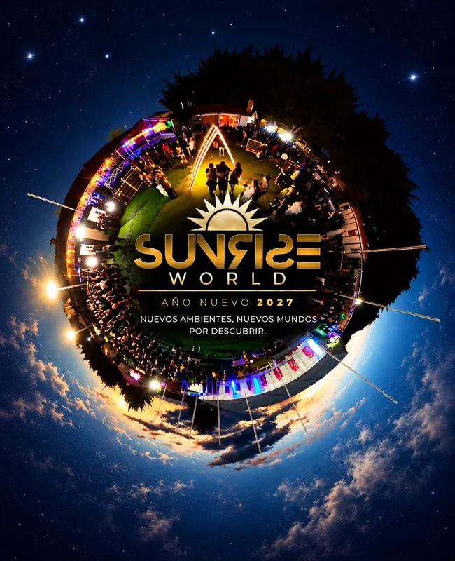 🌎 Sunrise World — Año Nuevo 2027 🌎