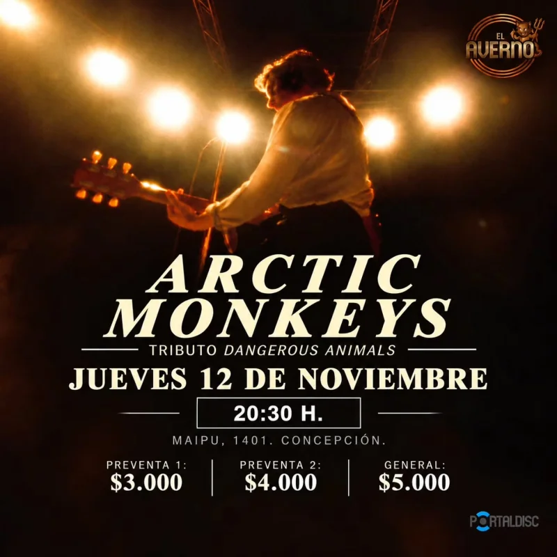 Tributo a Arctic Monkeys con Dangerous Animals