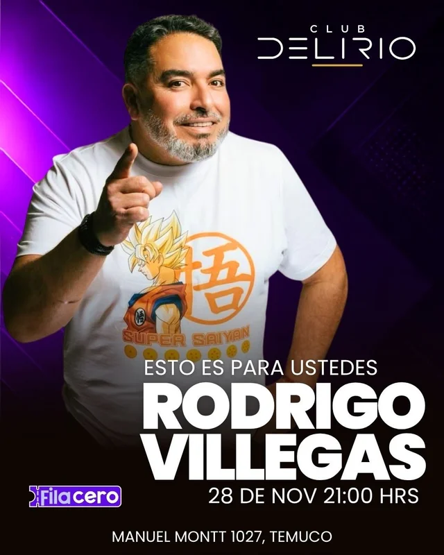 Rodrigo Villegas en Temuco