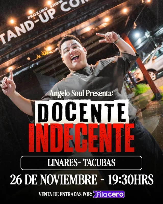 Docente Indecente - Angelo Soul en Tacubas