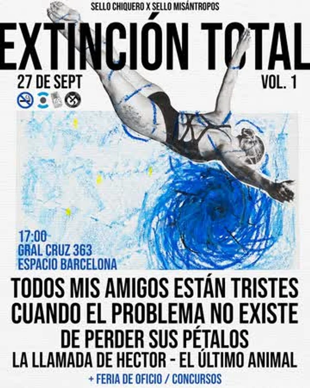 Extinción Total Vol.1 En Espacio Barcelona, Valparaíso