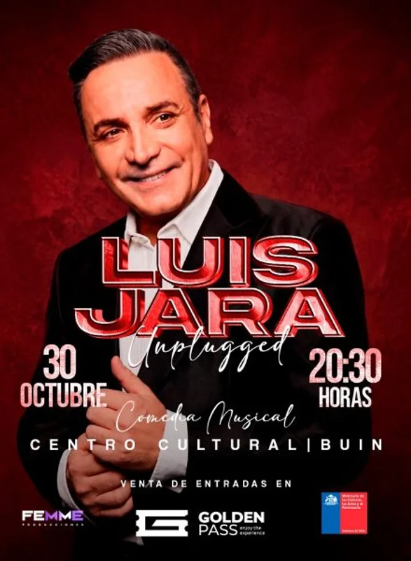 Luis Jara en Centro Cultural de Buin