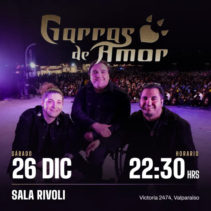 Garras de Amor en Valparaiso