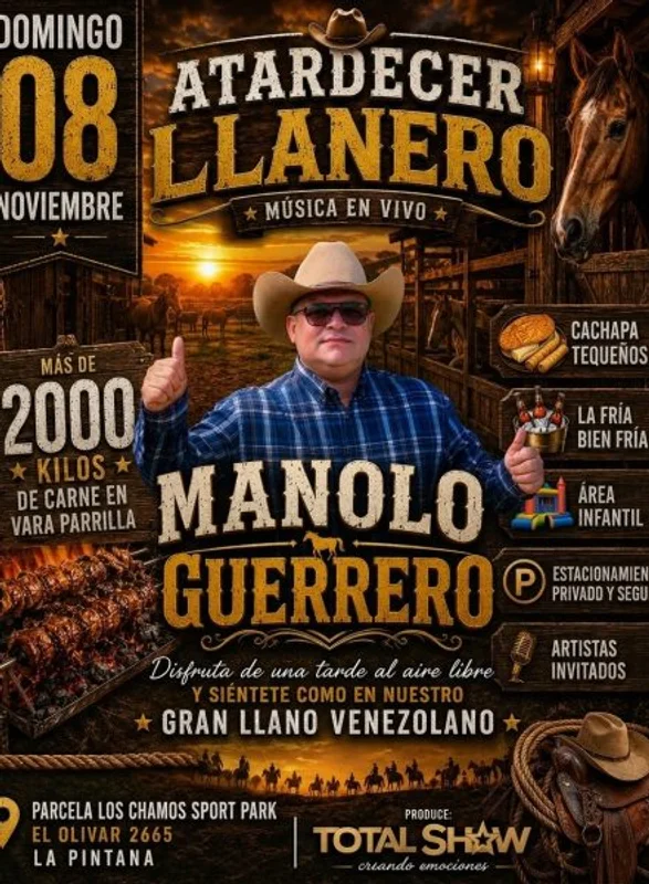 Manolo Guerrero por Primera Vez en Chile