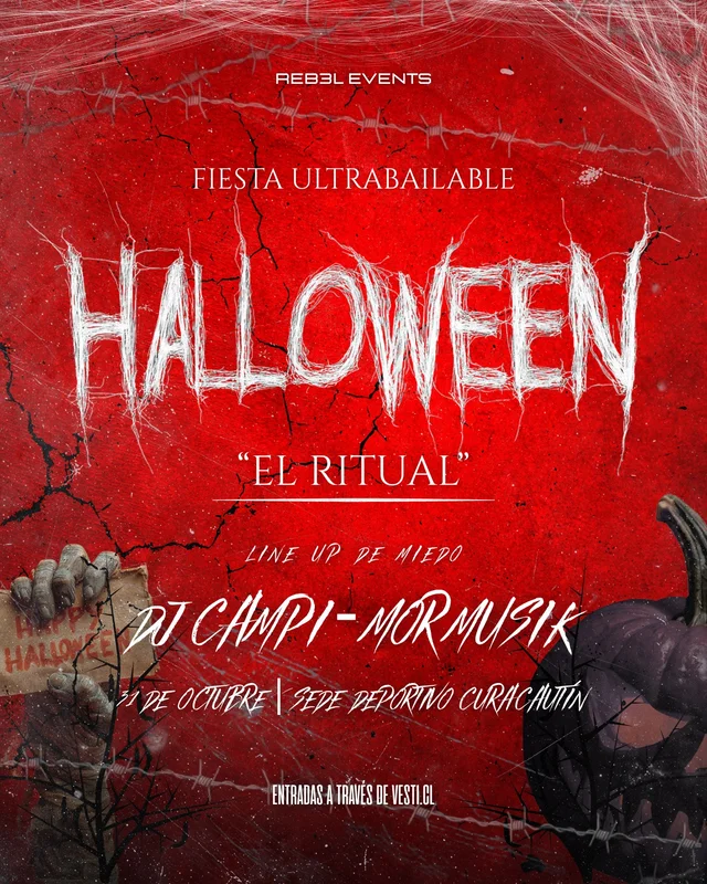 Reb3l Events - Edicion Halloween