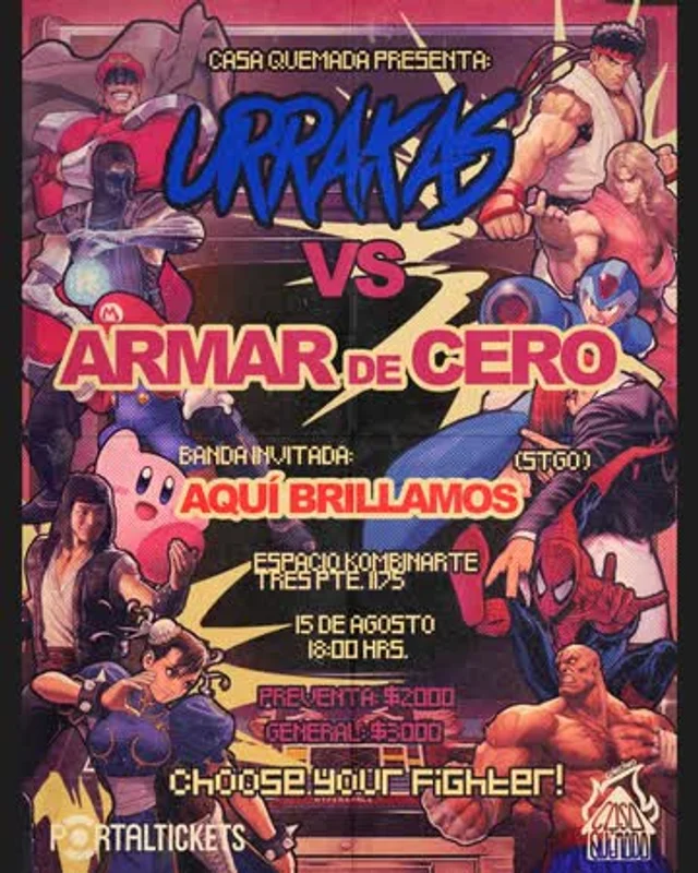 Urrakas Vs Armar De Cero En Espacio Kombinarte, Talca