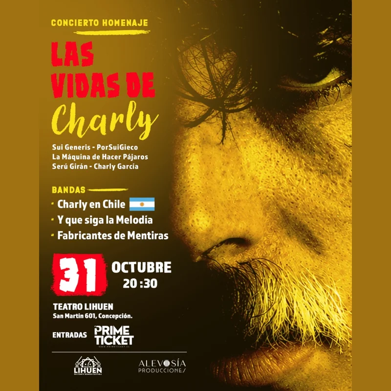 Las vidas de Charly en Teatro Lihuén