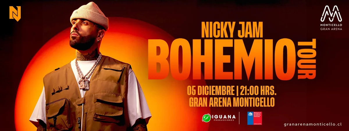 Nicky Jam - Bohemio Tour