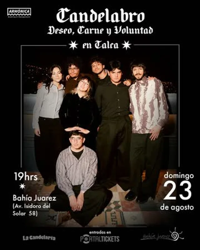 Candelabro, Deseo Carne Y Voluntad, En Talca
