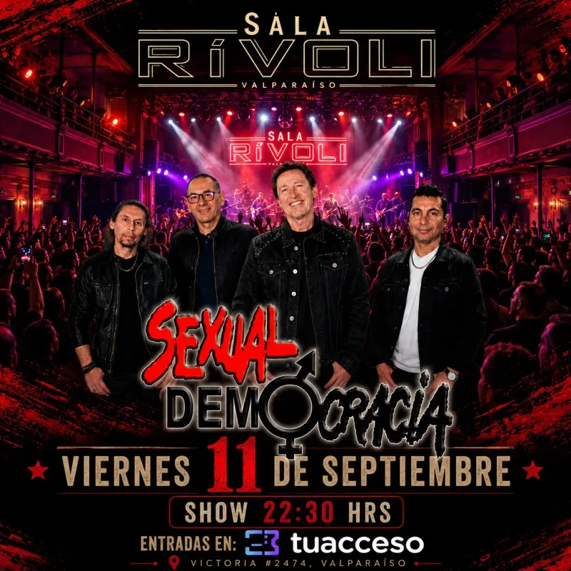 Sala Rívoli presenta Sexual Democracia