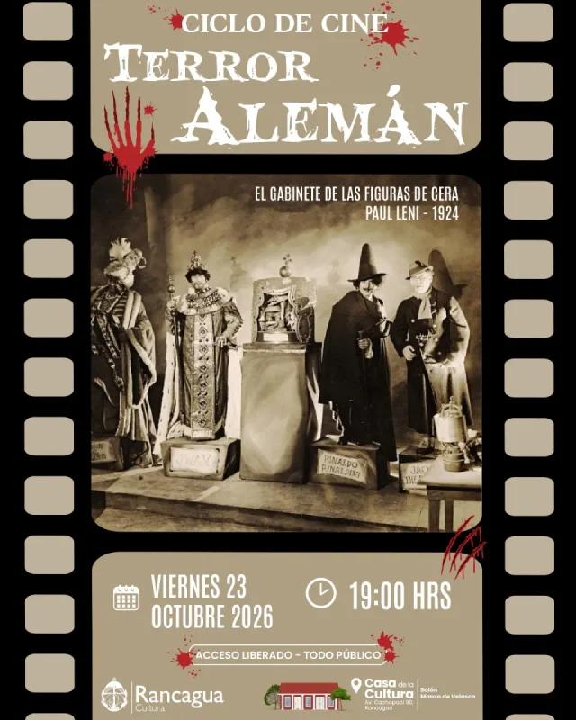 El terror Alemán se toma casa de la cultura