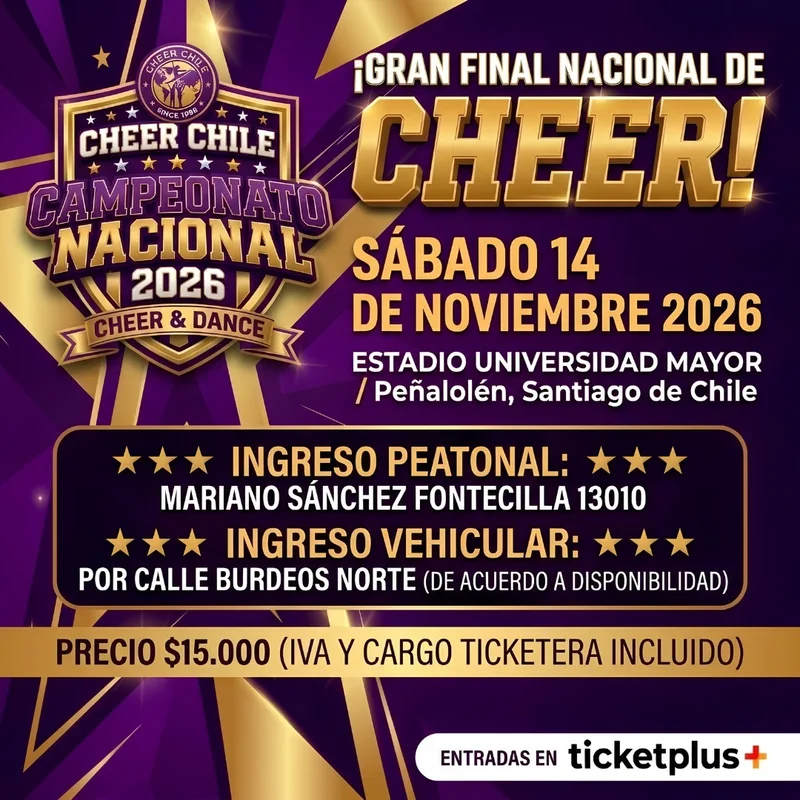 Final Nacional Cheer Chile - Cheer