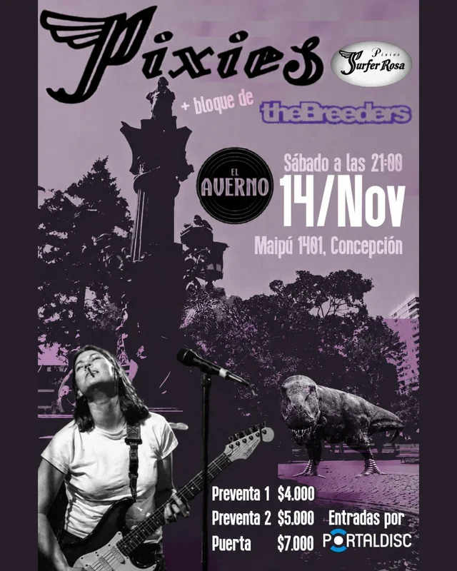 Tributo A Pixies En El Averno, Concepción
