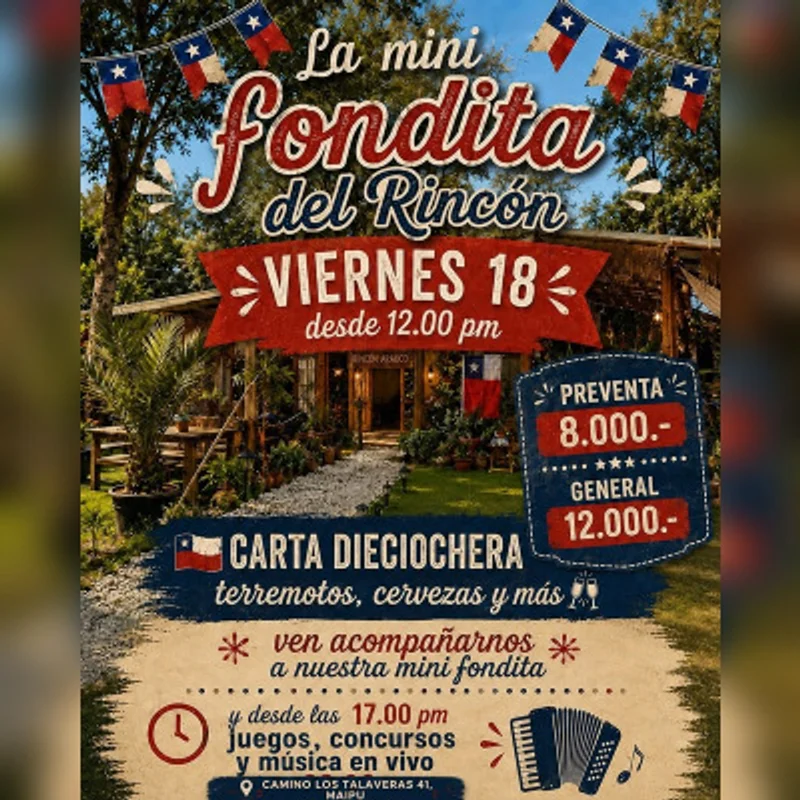 La mini fondita del rincón