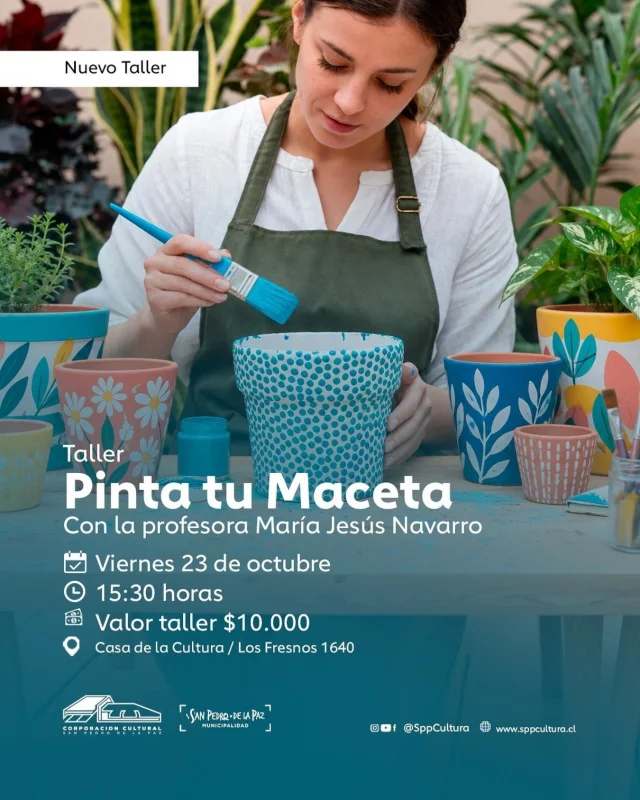 Taller Pinta tu Maceta