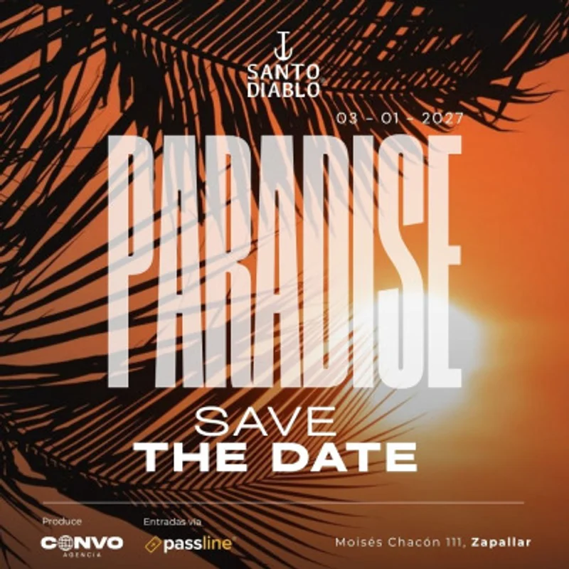 Paradise · 03 Ene 2027 · +18
