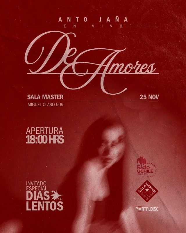 Anto Jaña: Lanzamiento De Amores En Sala Master