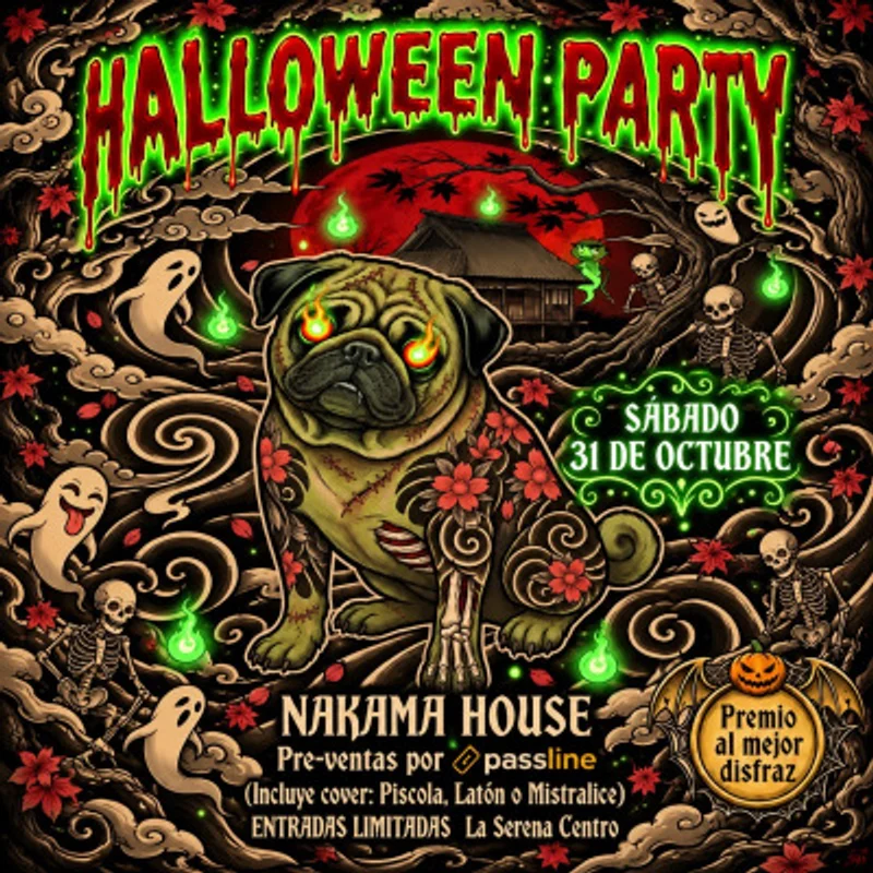 Halloween Party Nakama House